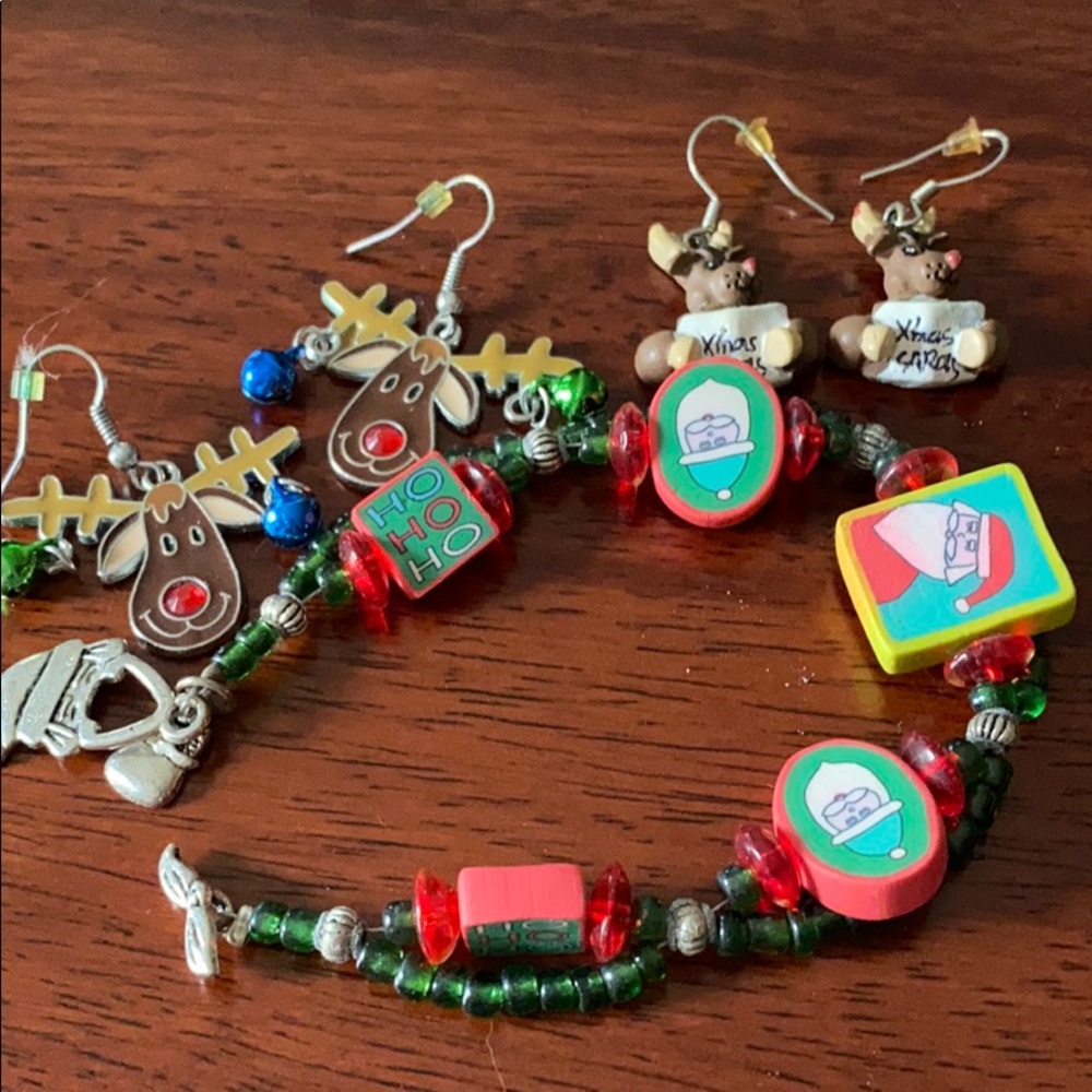 Christmas jewelry set